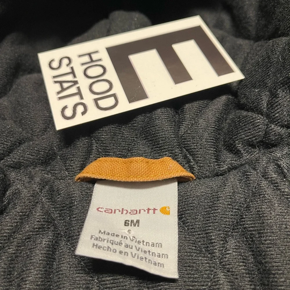 Carhartt Tan Zip Up Infant Size 6M Hooded Jacket